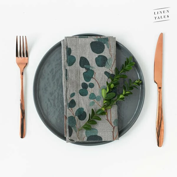 Linen Tales 40x40 Cm Servietten 2 St. Natural Eucalyptus BF31 3 Linen Tales 40x40 Cm Servietten 2 St. Natural Eucalyptus BF31