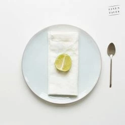 Linen Tales 40x40 Cm Servietten 2 St. Weiß PFD BF55