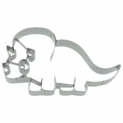 RBV Birkmann Ausstecher Dinosaurier Triceratops 10 Cm Silber