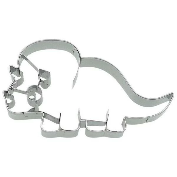 RBV Birkmann Ausstecher Dinosaurier Triceratops 10 Cm Silber 3 RBV Birkmann Ausstecher Dinosaurier Triceratops 10 Cm Silber