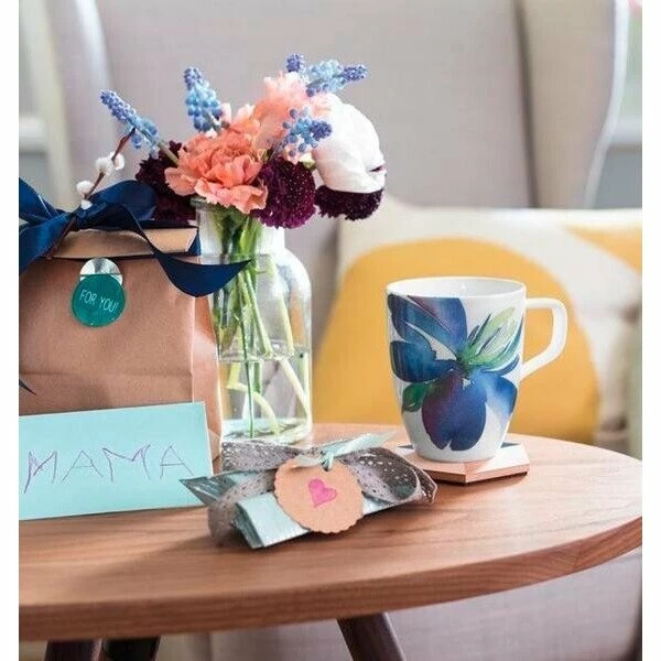 Villeroy & Boch Becher Mit Henkel 0,38 L Artesano Flower Art 5 Villeroy & Boch Becher Mit Henkel 0,38 L Artesano Flower Art - Image 3