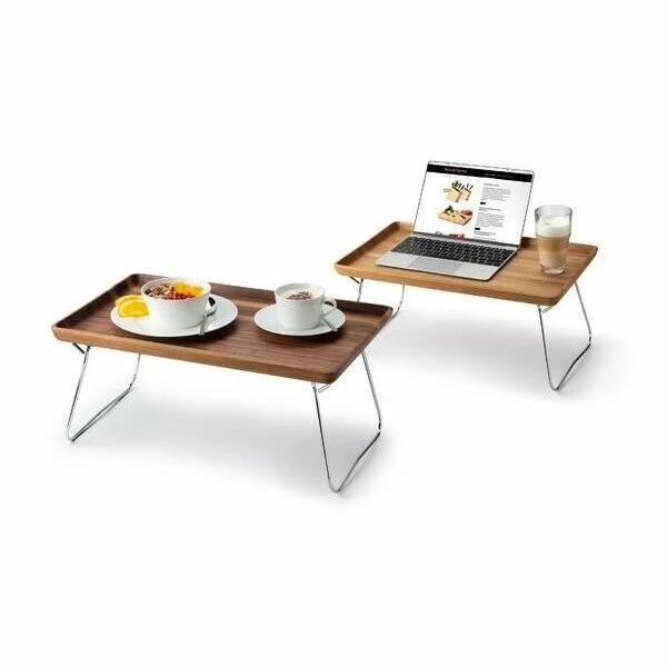 Continenta Betttablett 53x32 Cm Walnuss 4 Continenta Betttablett 53x32 Cm Walnuss - Image 2