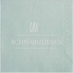 Räder Servietten 25x25 Cm Cocktailservietten Schnabulieren