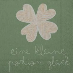 Räder Servietten 25x25 Cm Cocktailservietten Eine Kleine Portion Glück