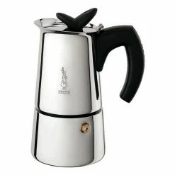 Bialetti Espressokocher Musa Silber 2 Tassen