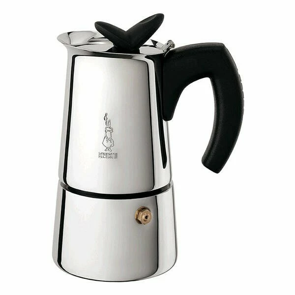Bialetti Espressokocher Musa Silber 2 Tassen 3 Bialetti Espressokocher Musa Silber 2 Tassen