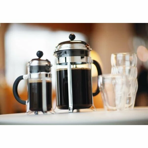 Bodum Kaffeebereiter 3 Tassen Chambord Chrom 4 Bodum Kaffeebereiter 3 Tassen Chambord Chrom - Image 2