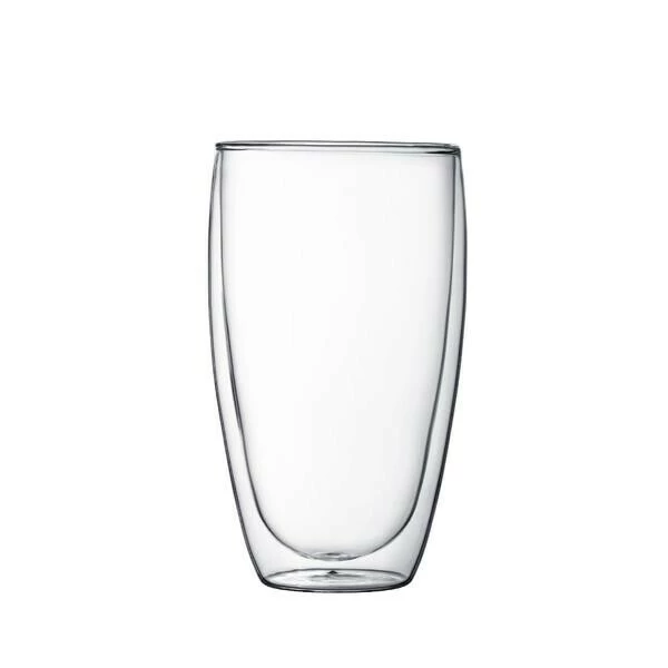 Bodum Latte-Macchiato-Glas 0,45 L 2er-Set Pavina 4 Bodum Latte-Macchiato-Glas 0,45 L 2er-Set Pavina - Image 2