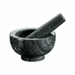 Küchenprofi Mörser 11 Cm Marmor Schwarz