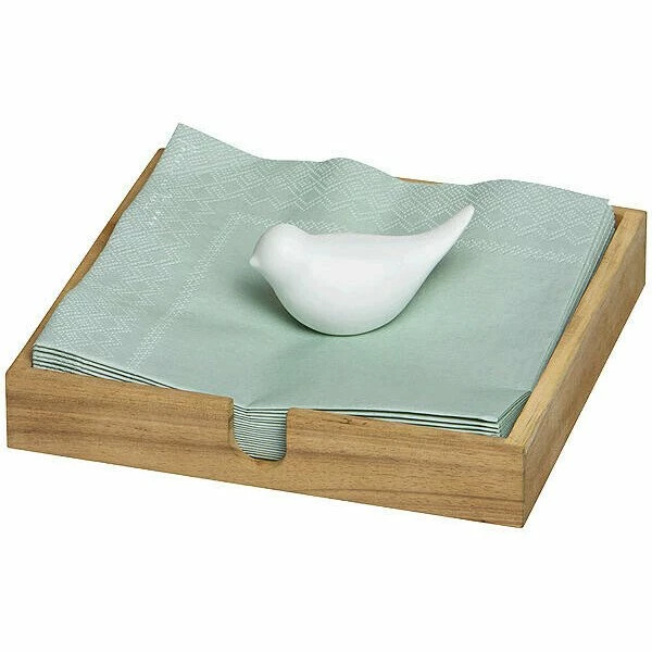 Räder Serviettenhalter 18,2x18,2x2,5 Cm Vogel 3 Räder Serviettenhalter 18,2x18,2x2,5 Cm Vogel