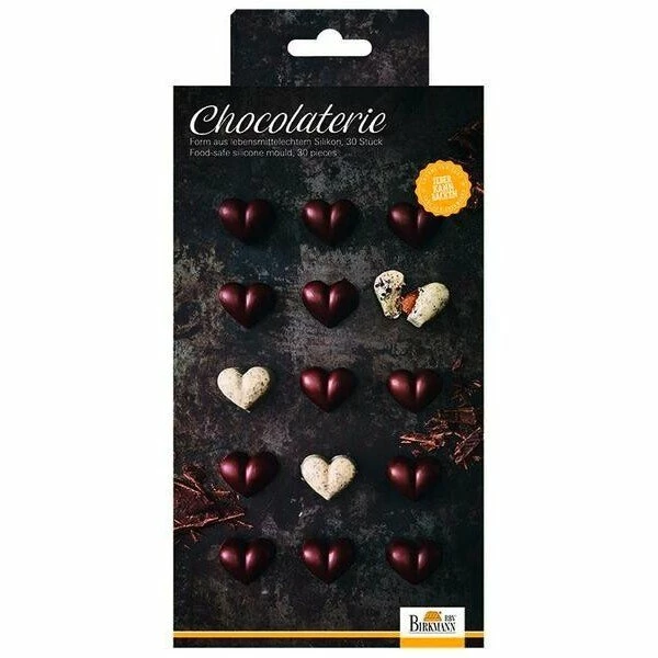 RBV Birkmann Pralinen-/ Schokoladenform 2-t Herz Silikon 21 X 11,5 Cm 5 RBV Birkmann Pralinen-/ Schokoladenform 2-t Herz Silikon 21 X 11,5 Cm - Image 3