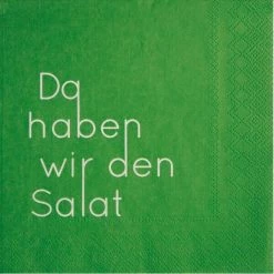 Räder Servietten 33x33 Cm Da Haben Wir Den Salat