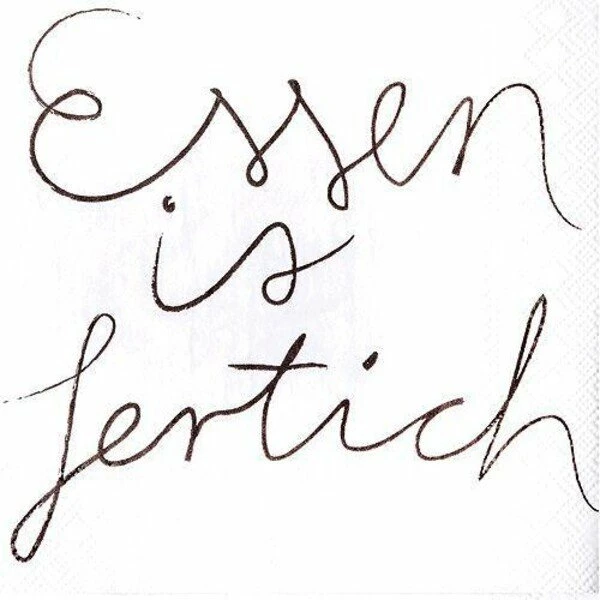 Räder Servietten 25x25 Cm Essen Ist Fertich 3 Räder Servietten 25x25 Cm Essen Ist Fertich