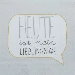 Räder Servietten 25x25 Cm Cocktailservietten Lieblingstag