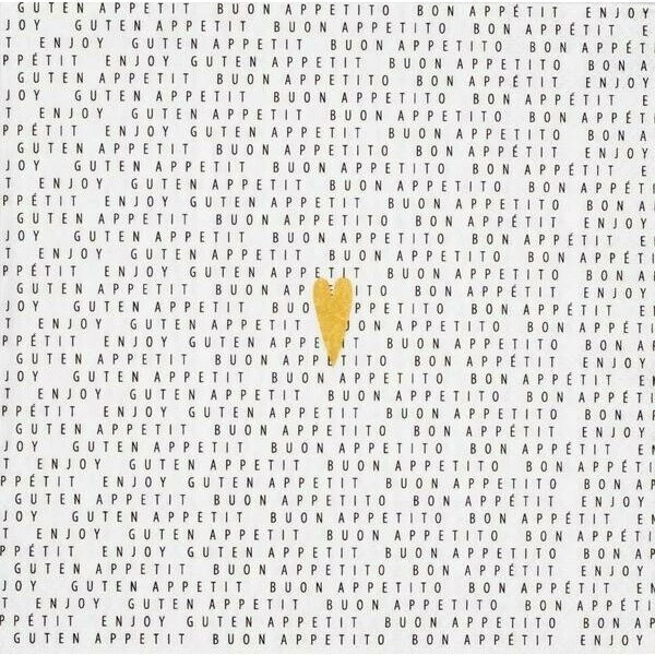 Räder Servietten 33x33 Cm Bon Apit Herz 3 Räder Servietten 33x33 Cm Bon Apit Herz