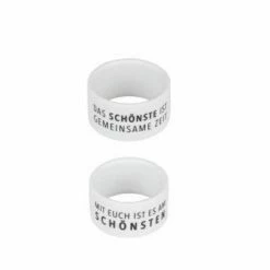 Räder Serviettenring 2er Set Schönsten D:3,6cm