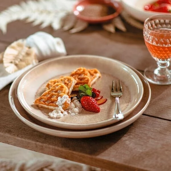 Villeroy & Boch Frühstücksteller 24 Cm Perlemor Sand 5 Villeroy & Boch Frühstücksteller 24 Cm Perlemor Sand - Image 3