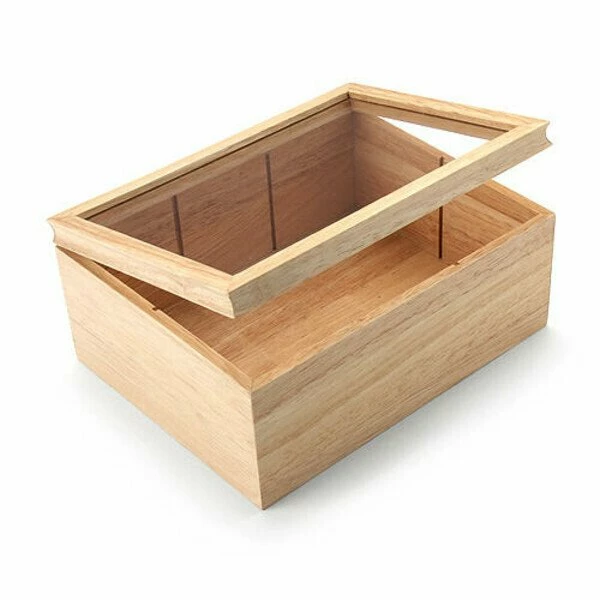 Continenta Teebeutelbox 23 Cm Gummibaum 3 Continenta Teebeutelbox 23 Cm Gummibaum