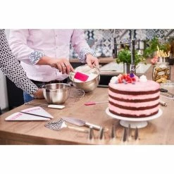 Rösle Teigschaber Breit 26 Cm Pink Charity Edition -Schulte-Ufer shop Teigschaber 26cm breit pink Charity Edition 3 600x600 ID320375 b964651f88b051591aa1f536e0afb031