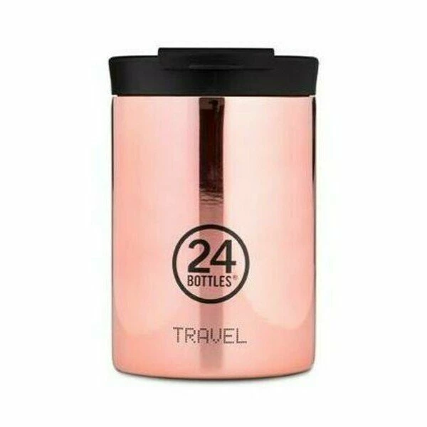 24bottles Thermobecher 0,35 L Travel Rosé Gold 3 24bottles Thermobecher 0,35 L Travel Rosé Gold