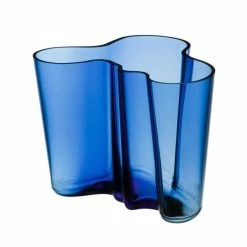 Iittala Vase 16 Cm Alvar Aalto Ultramarine Blau