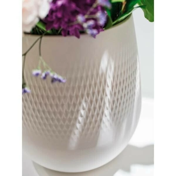 Villeroy & Boch Vase 14 Cm Manufacture Collier Blanc Carré Klein 5 Villeroy & Boch Vase 14 Cm Manufacture Collier Blanc Carré Klein - Image 3