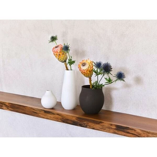 Villeroy & Boch Vase Carré No. 3 Collier Schwarz 4 Villeroy & Boch Vase Carré No. 3 Collier Schwarz - Image 2