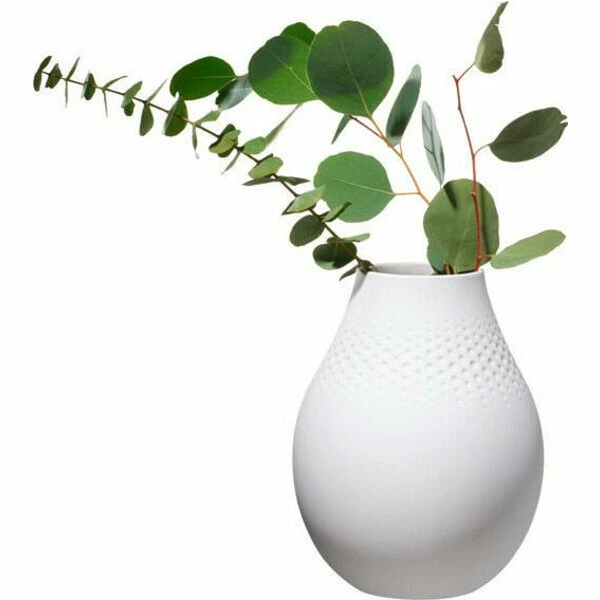 Villeroy & Boch Vase 20 Cm Manufacture Collier Blanc Perle 3 Villeroy & Boch Vase 20 Cm Manufacture Collier Blanc Perle